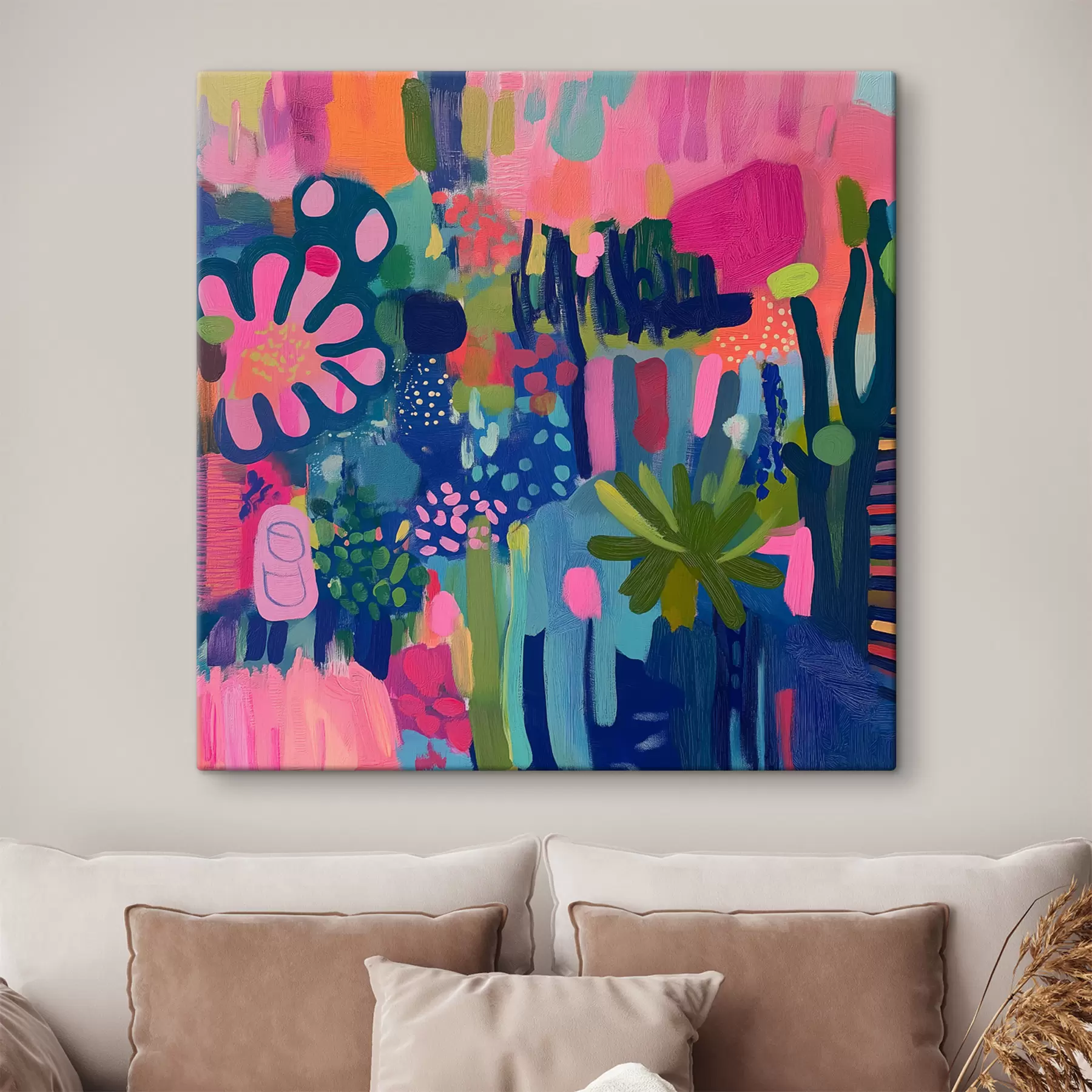 Fotobehang Abstracte bloemen s40824