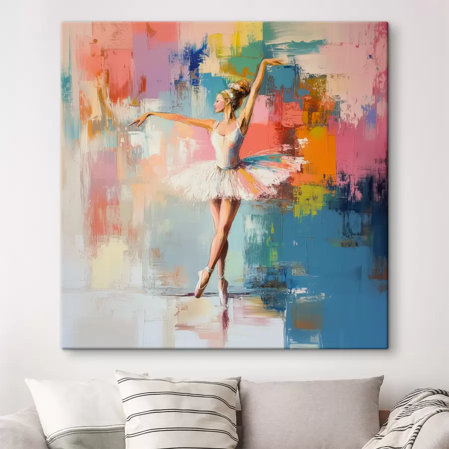  Peintures Abstraction de la ballerine s40826
