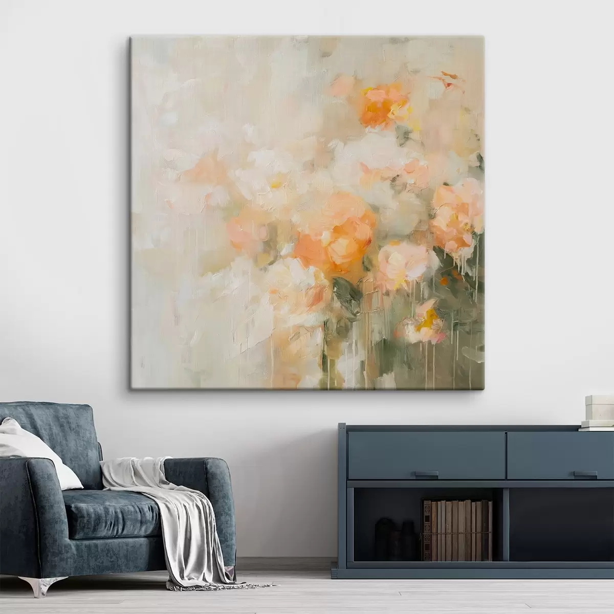  Peintures Fleurs abstraites s40830