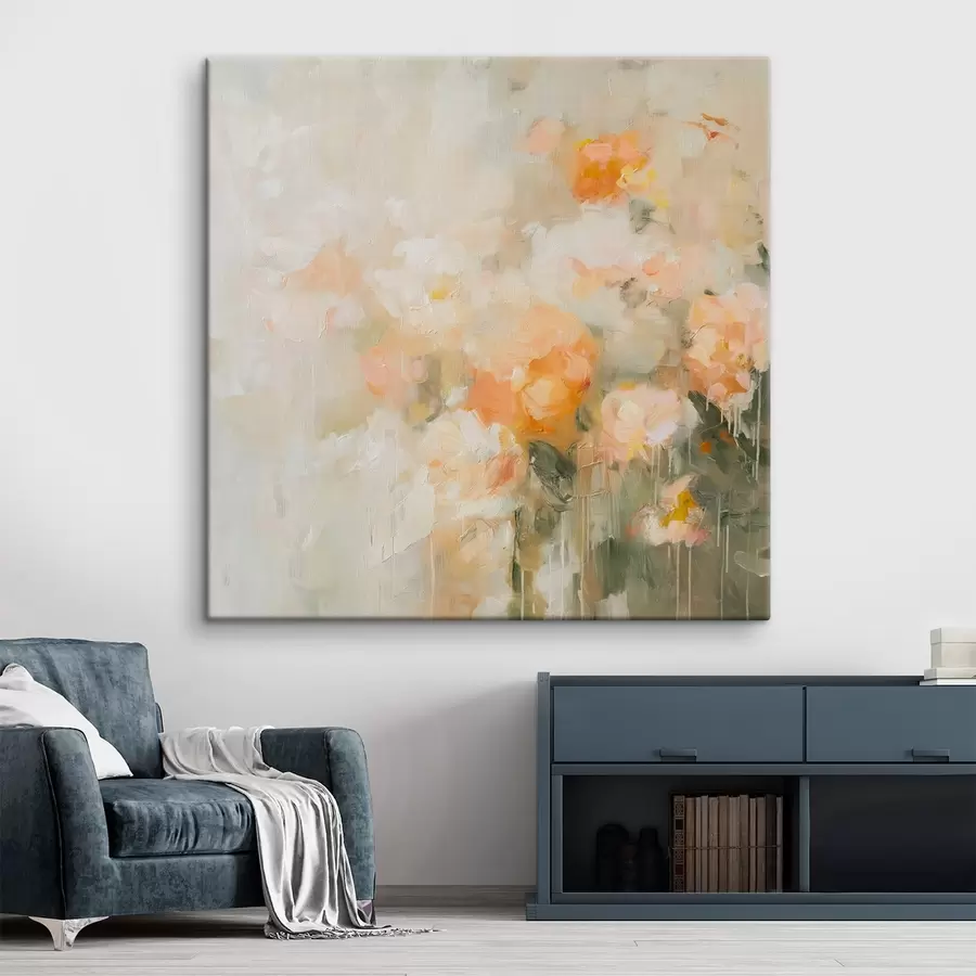  Schilderijen Abstracte bloemen s40830