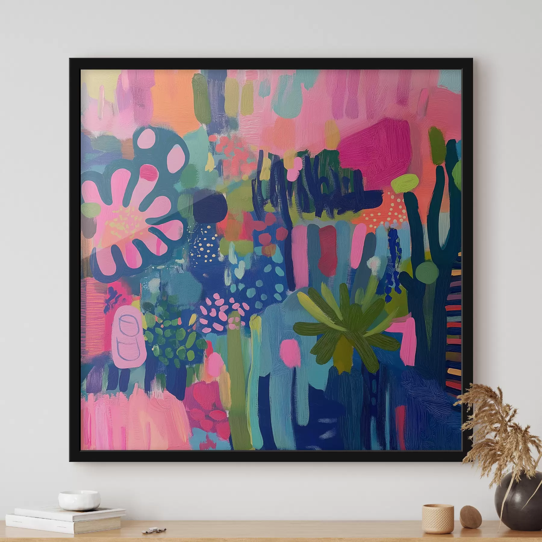 Fotobehang Abstracte bloemen f40824
