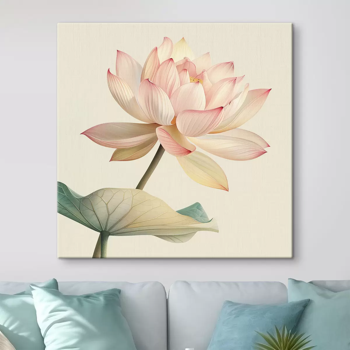  Peintures Grande fleur de lotus s40771