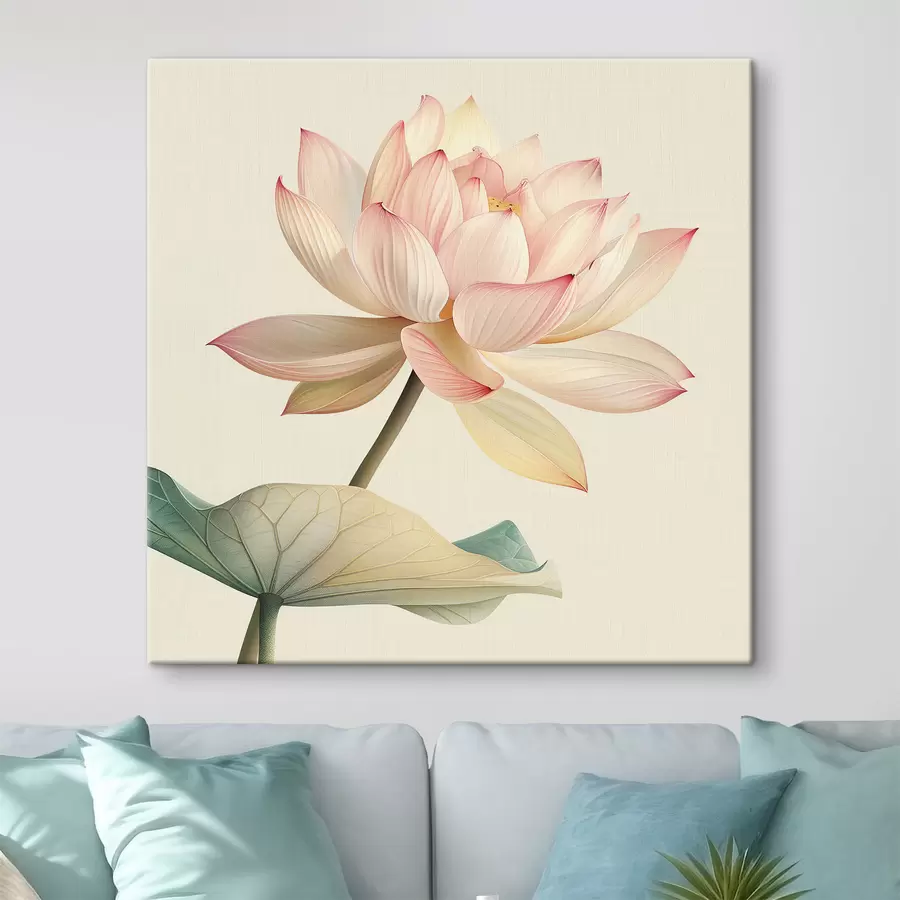  Peintures Grande fleur de lotus s40771