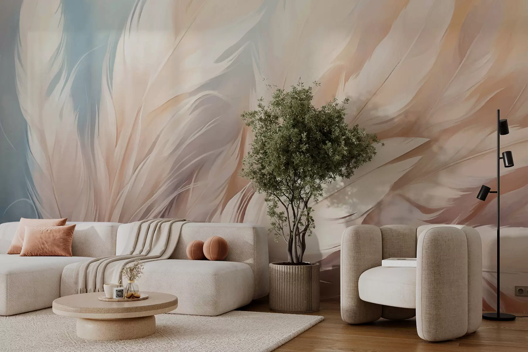 Fotobehang Veren w01134