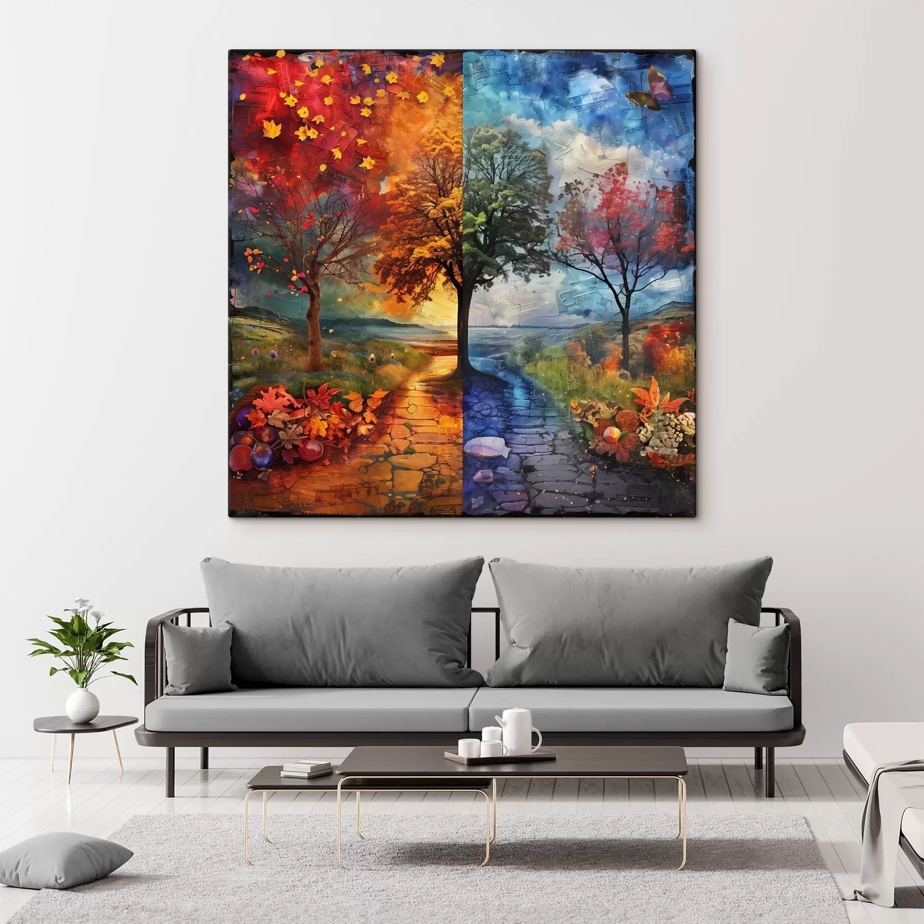 Fotobehang Seizoenen s40922