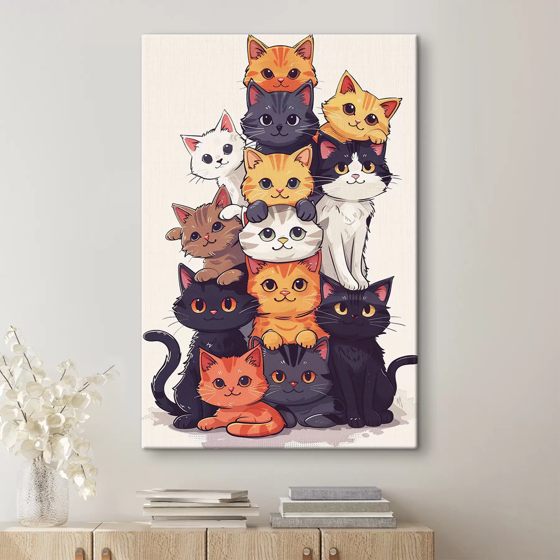  Peintures Chats mignons s40924