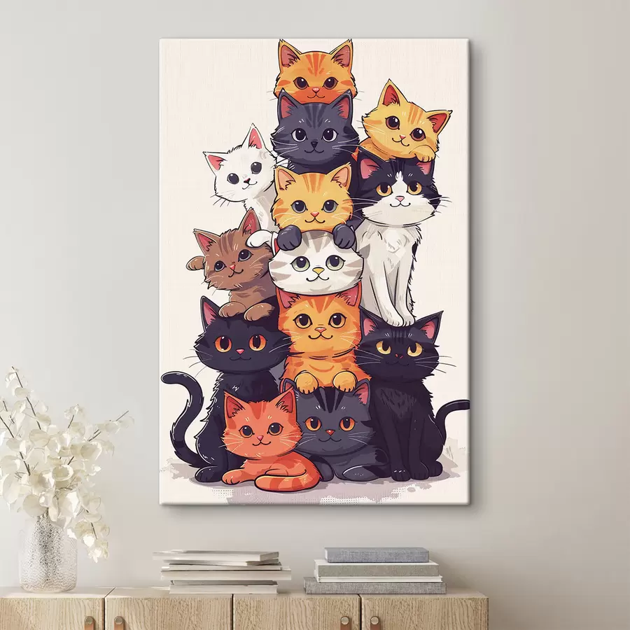  Peintures Chats mignons s40924