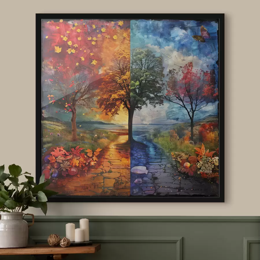 Fotobehang Seizoenen f40922