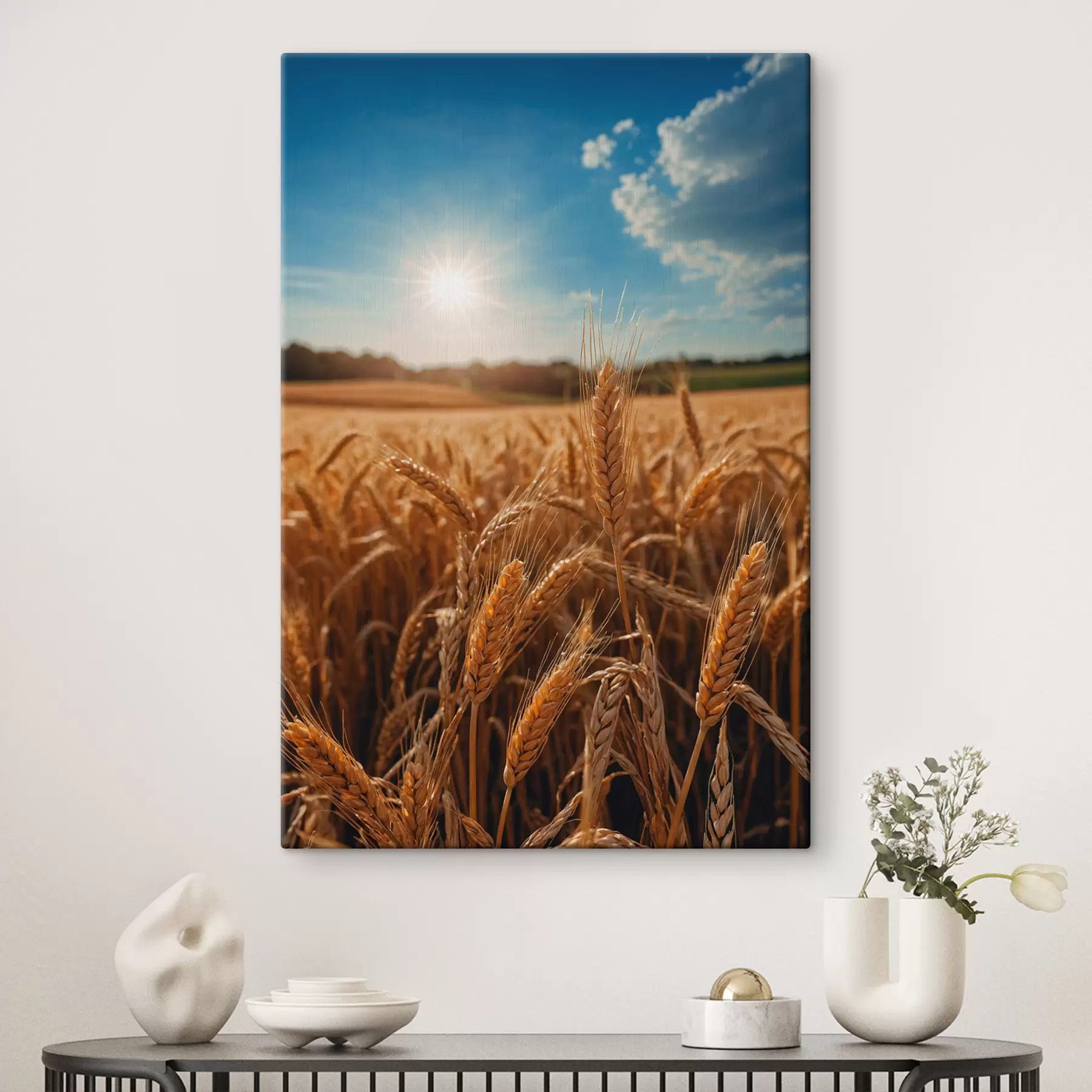 Fotobehang Tarweveld s40877