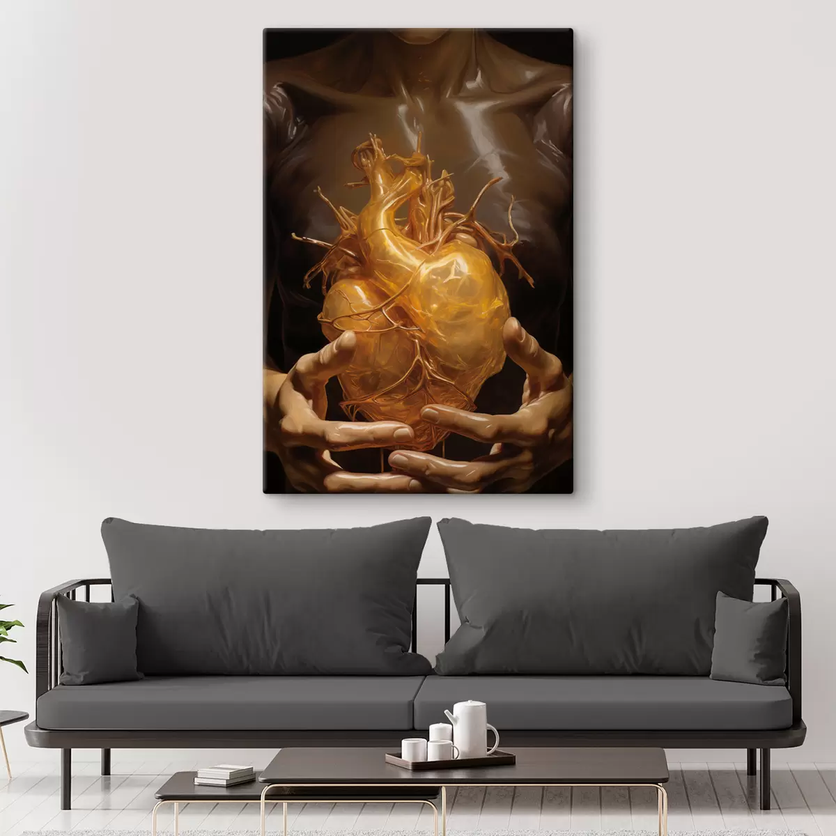  Schilderijen stralend hart s41144