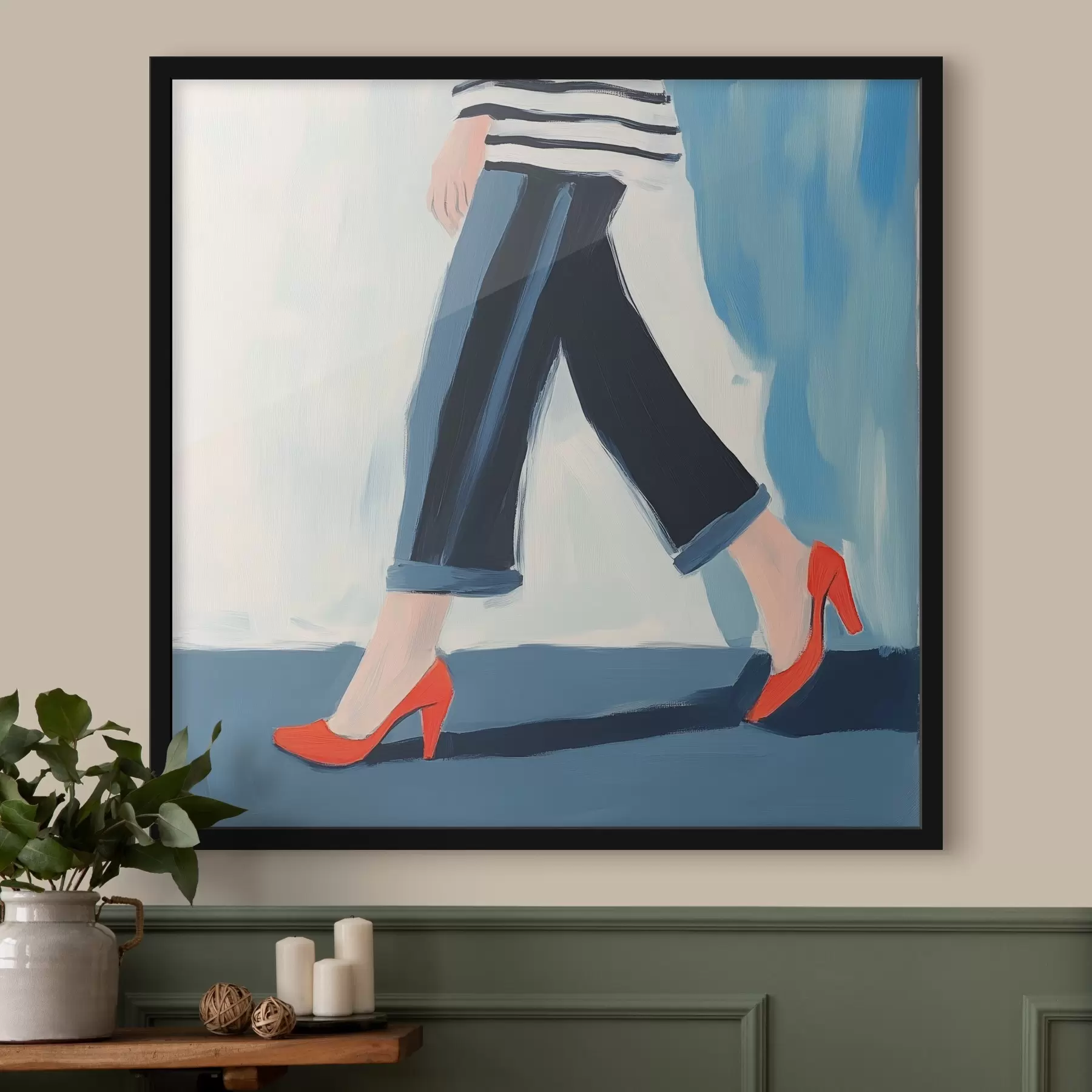 Fotobehang De tred van het meisje f41161