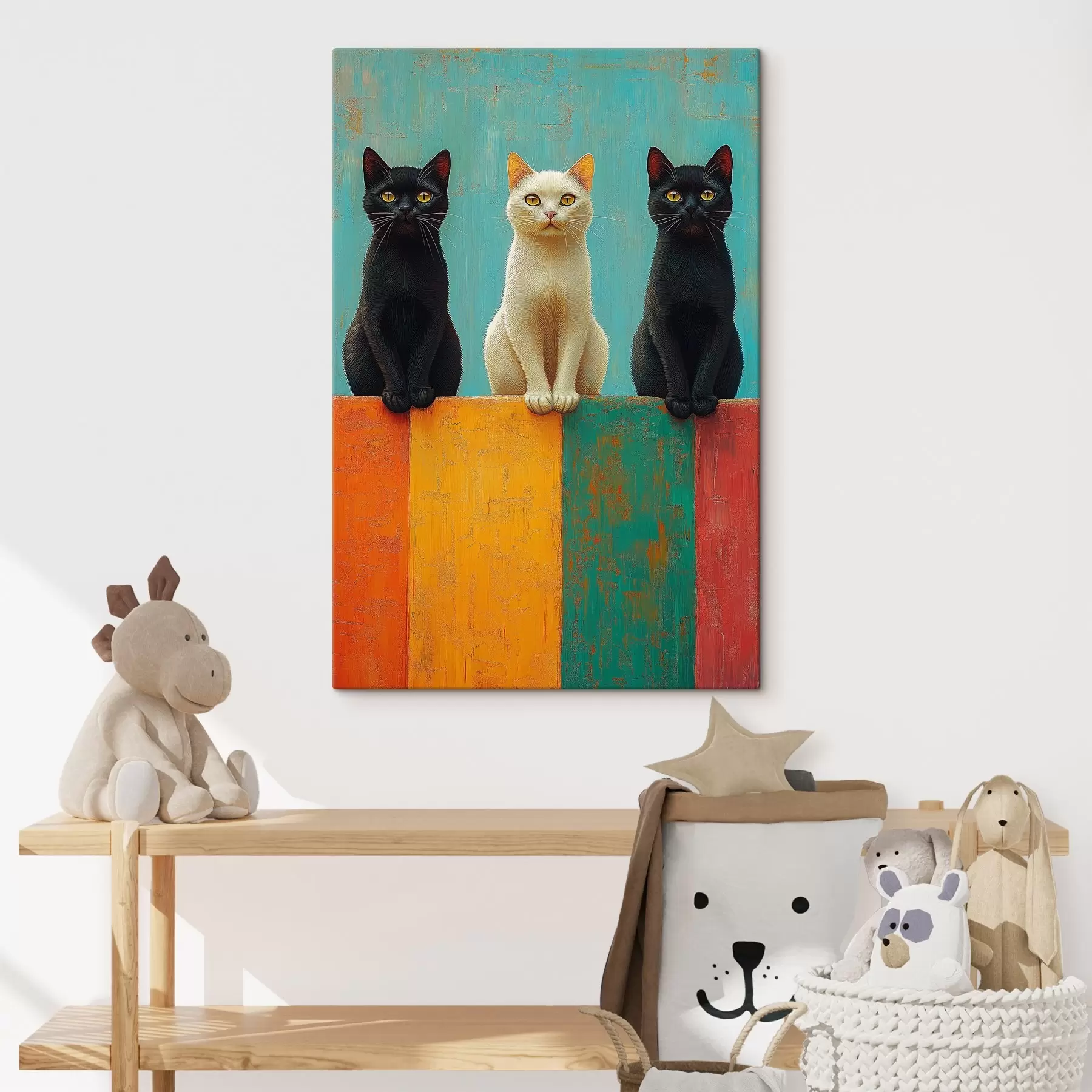 Papier peint photo Trois chats s41133