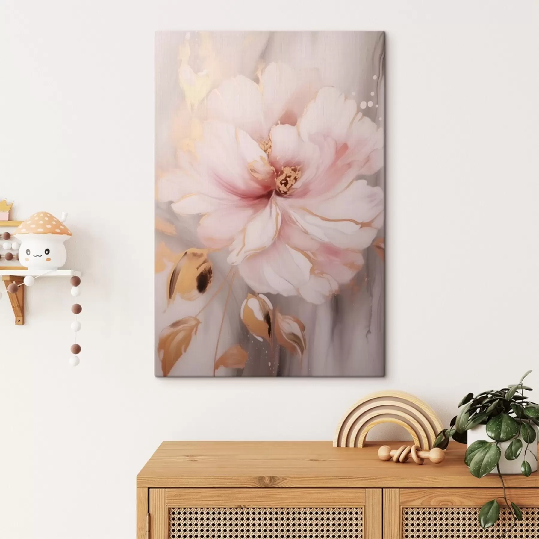 Papier peint photo Fleur rose s41061