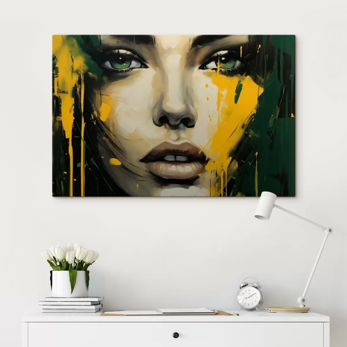  Peintures Visage de fille s41065