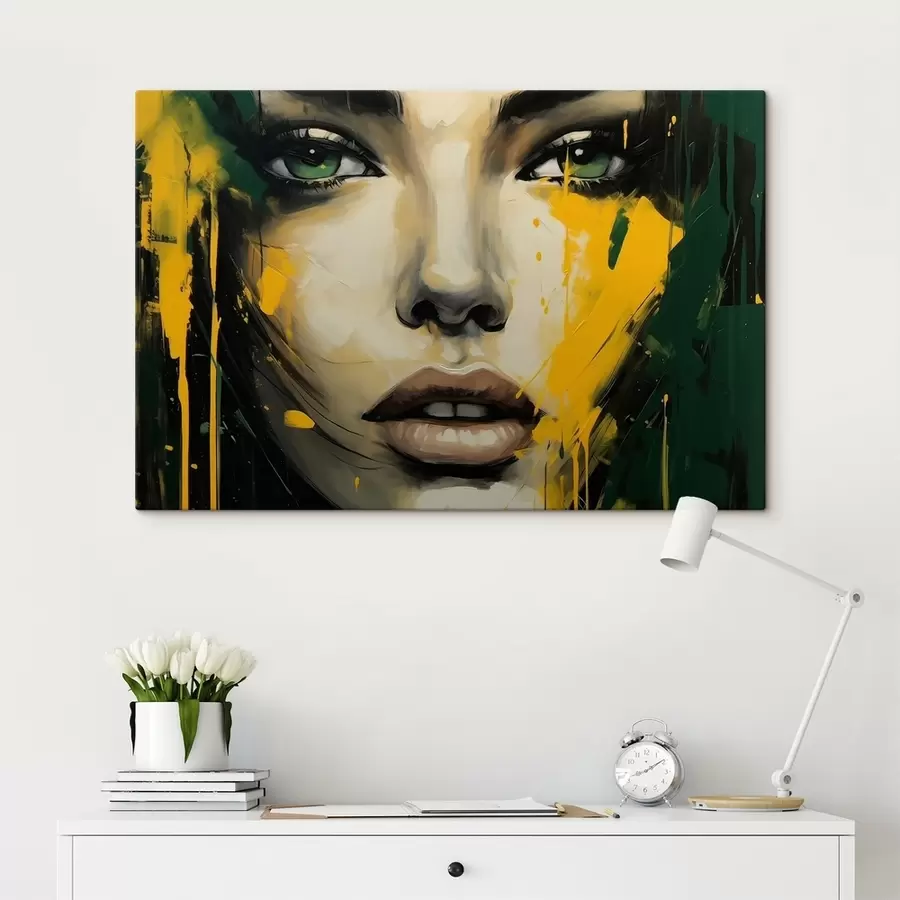  Peintures Visage de fille s41065