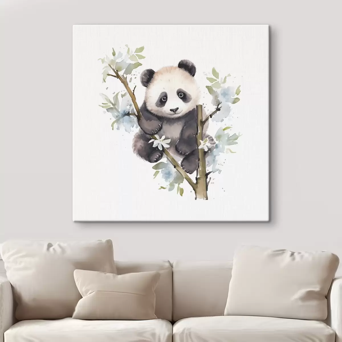  Peintures Un panda mignon profite d'un moment de paix s38924