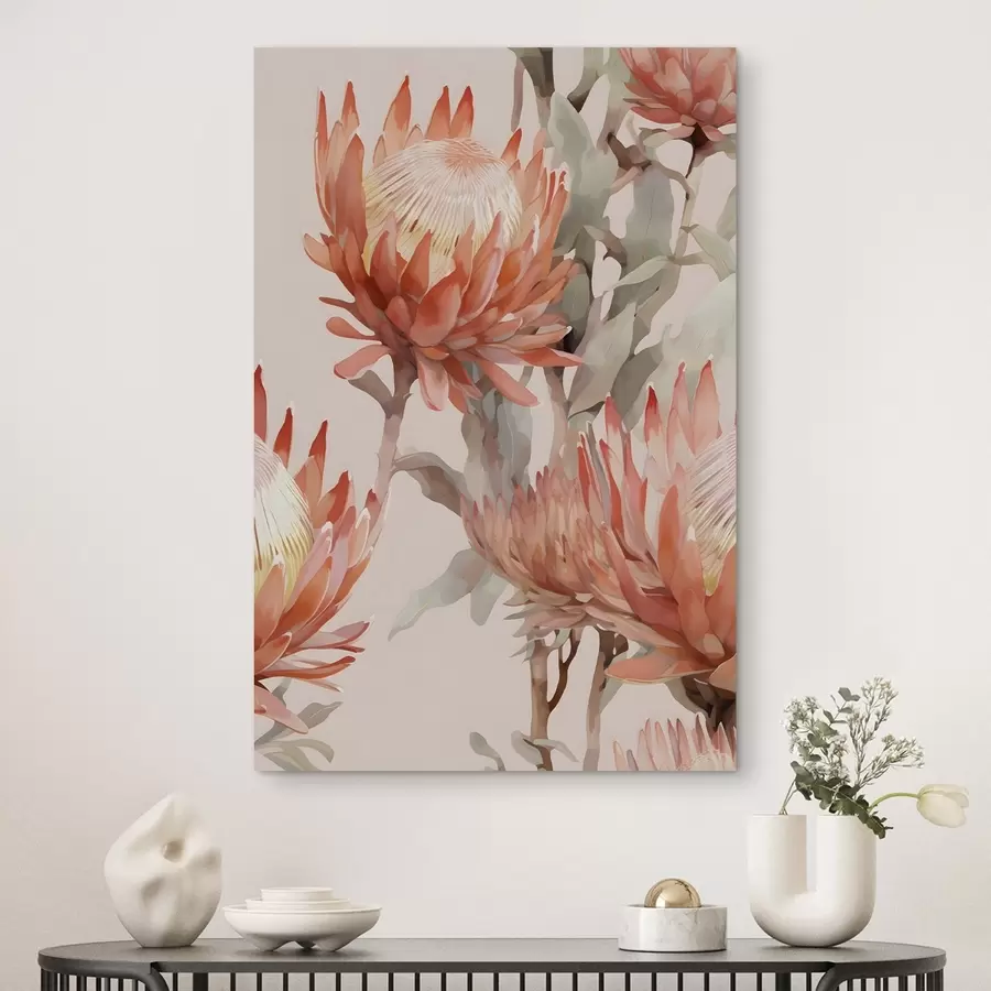  Schilderijen Close-up van bloemen s37126