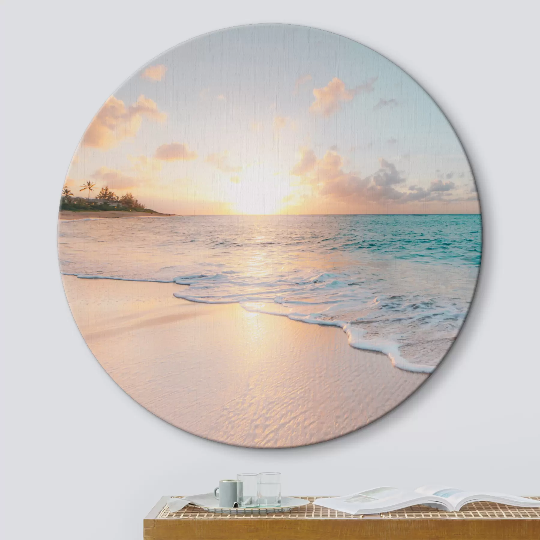  Schilderijen Zonsopgang boven de oceaan r28661