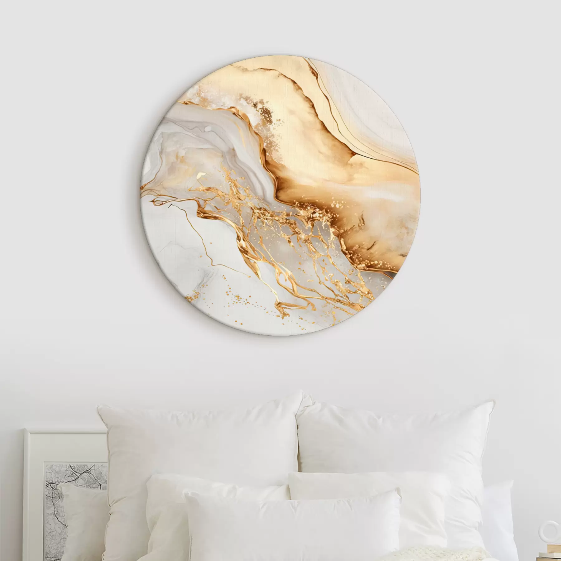  Peintures Fantaisie blanche et jaune r34129