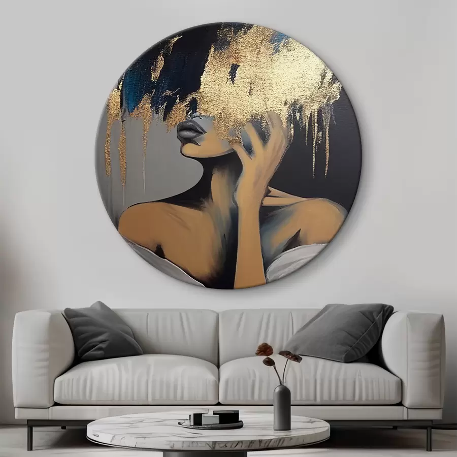  Peintures Coiffure, épaules et cils r34863