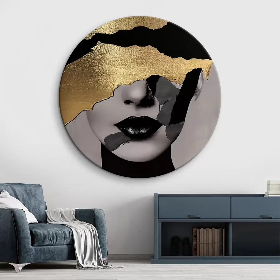  Peintures Une élégance fragmentée aux contrastes audacieux r35520