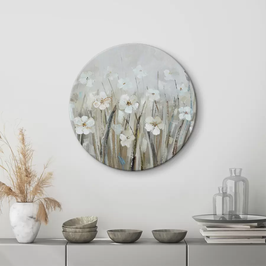  Peintures Paysage avec fleurs sauvages délicates r36212