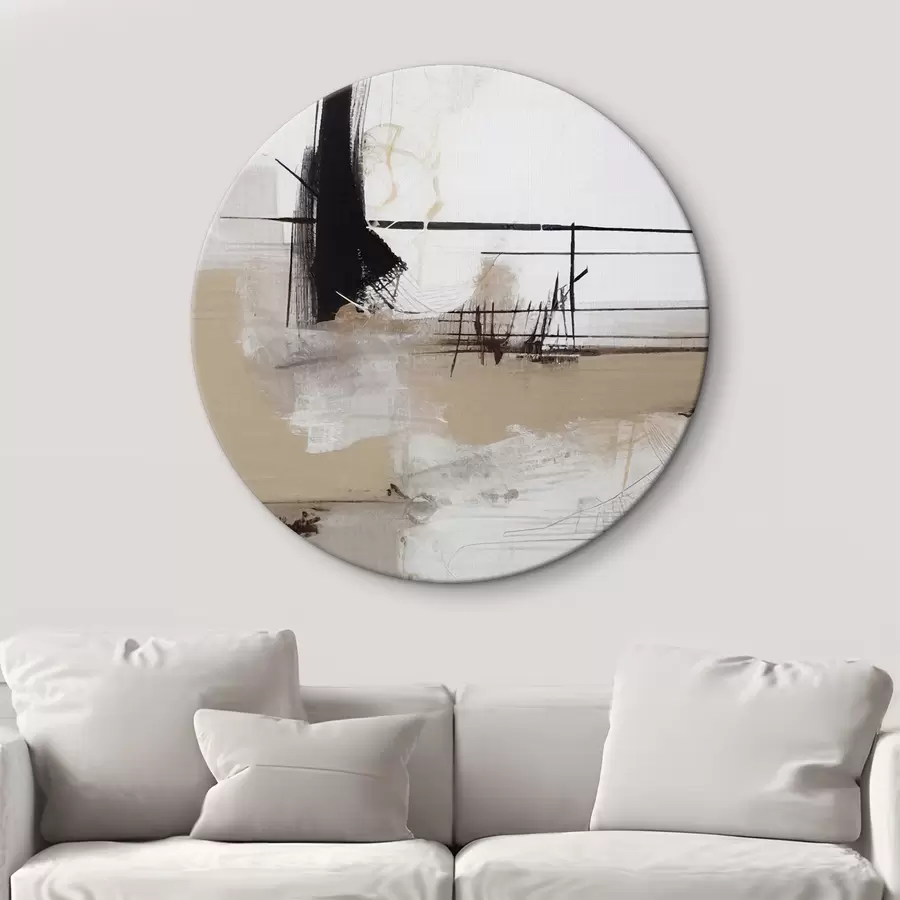  Schilderijen Abstract lichtbeeld, geometrische abstractie r37067