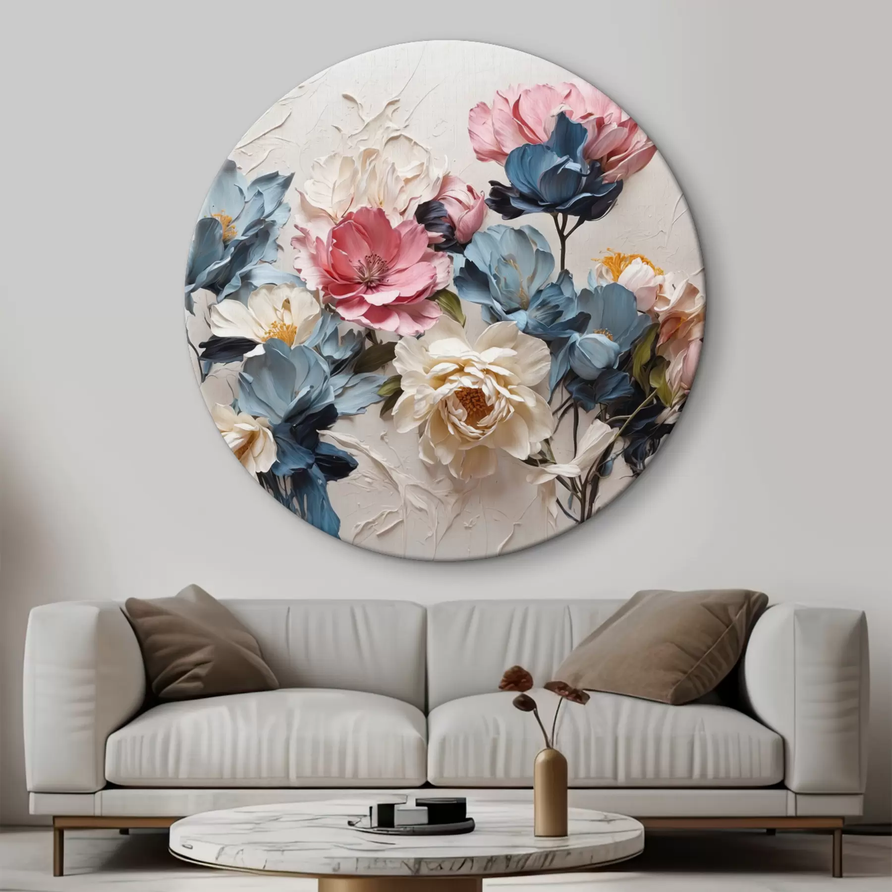  Peintures Fleurs volumineuses et brillantes r37336