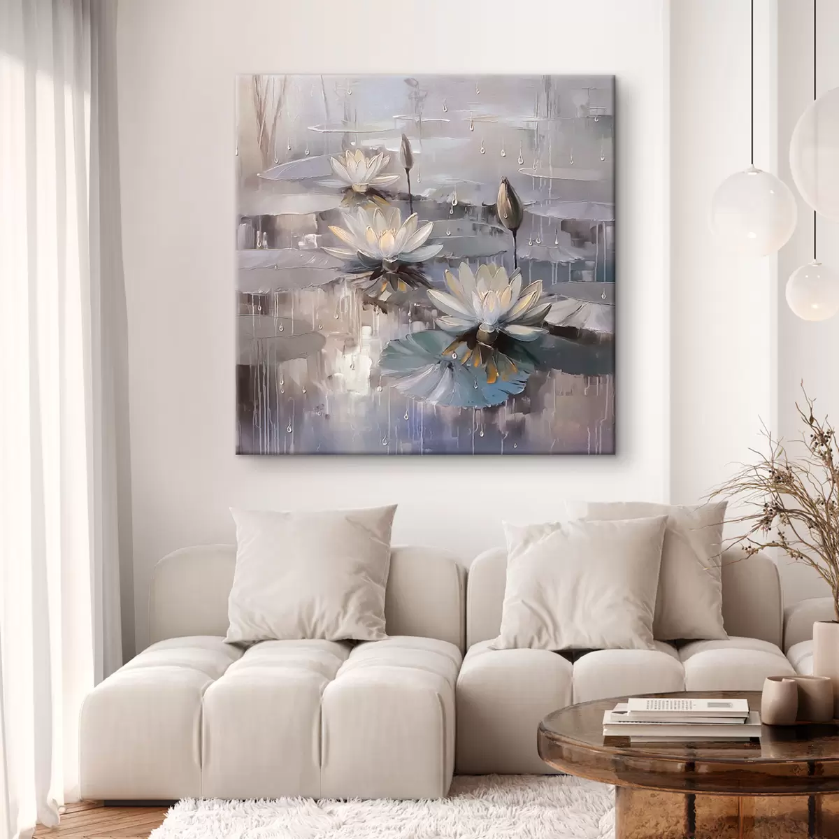  Peintures Les nénuphars élégants sont une nouvelle tendance s41400