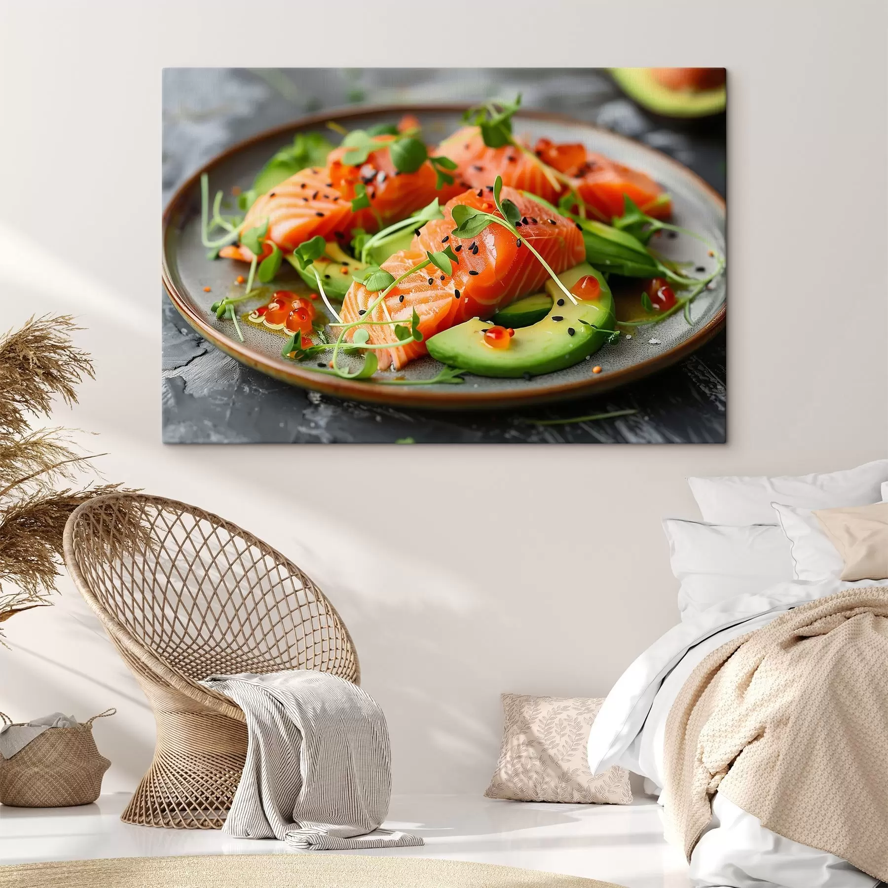  Schilderijen Ontbijt, zalm met avocado s41420