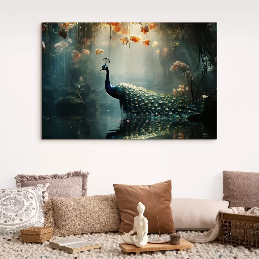  Peintures Magnifique paon s41425