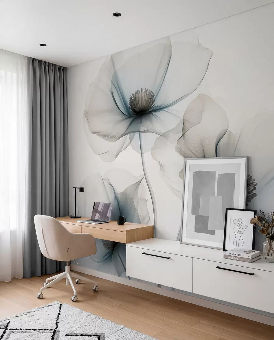 Fotobehang Etherische bloemen w01981