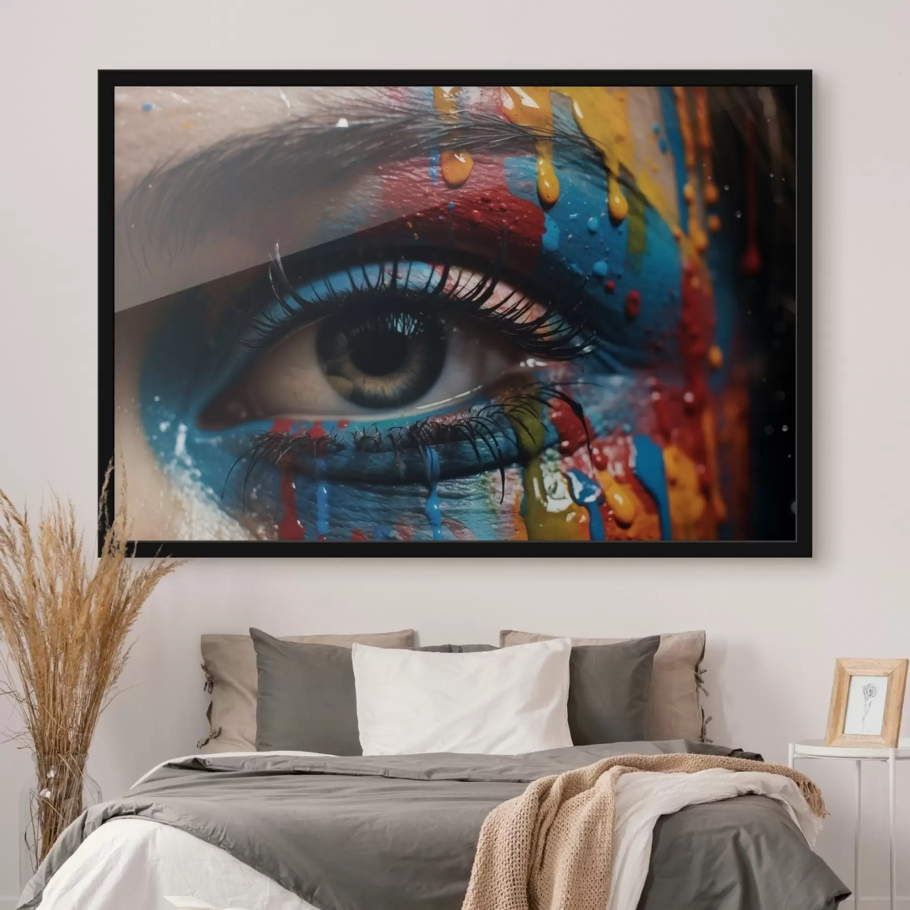  Peintures Couleurs vives, peintures, yeux f41205