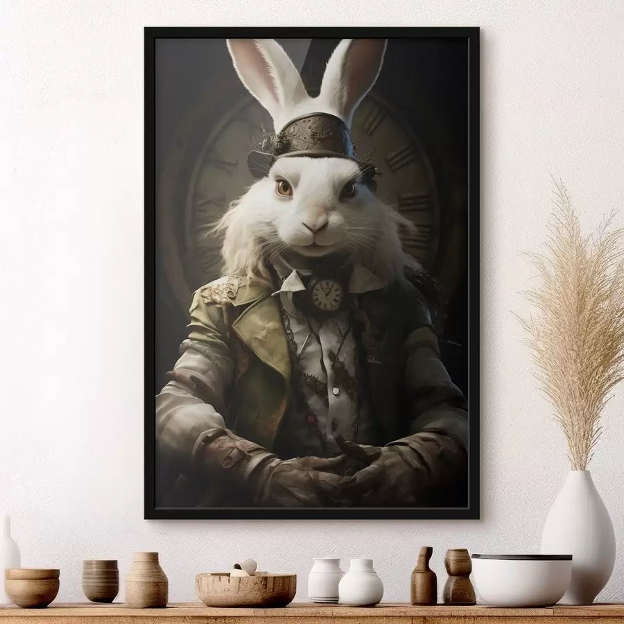 Papier peint photo Lièvre de mars f41216