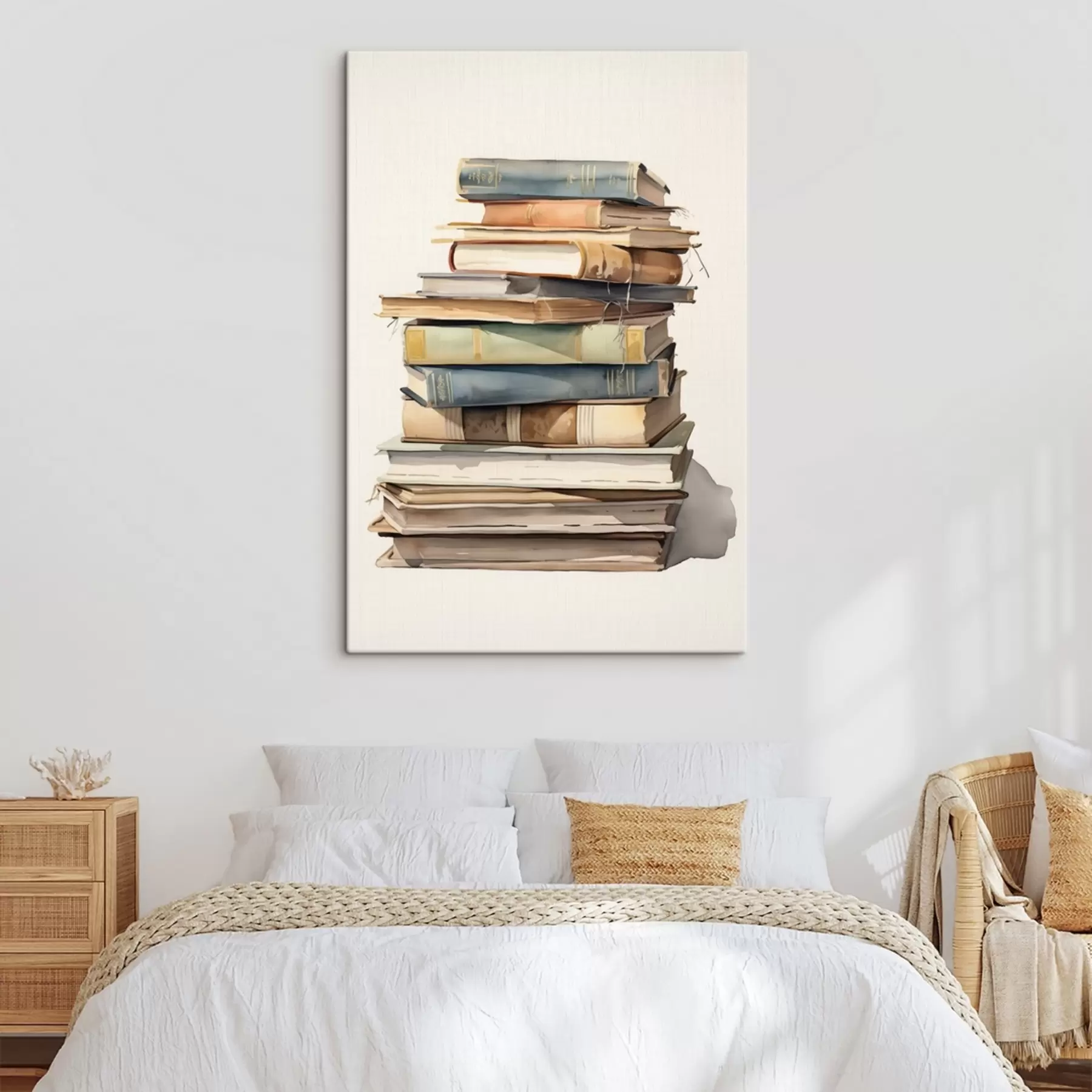 Papier peint photo Une pile de vieux livres s41192