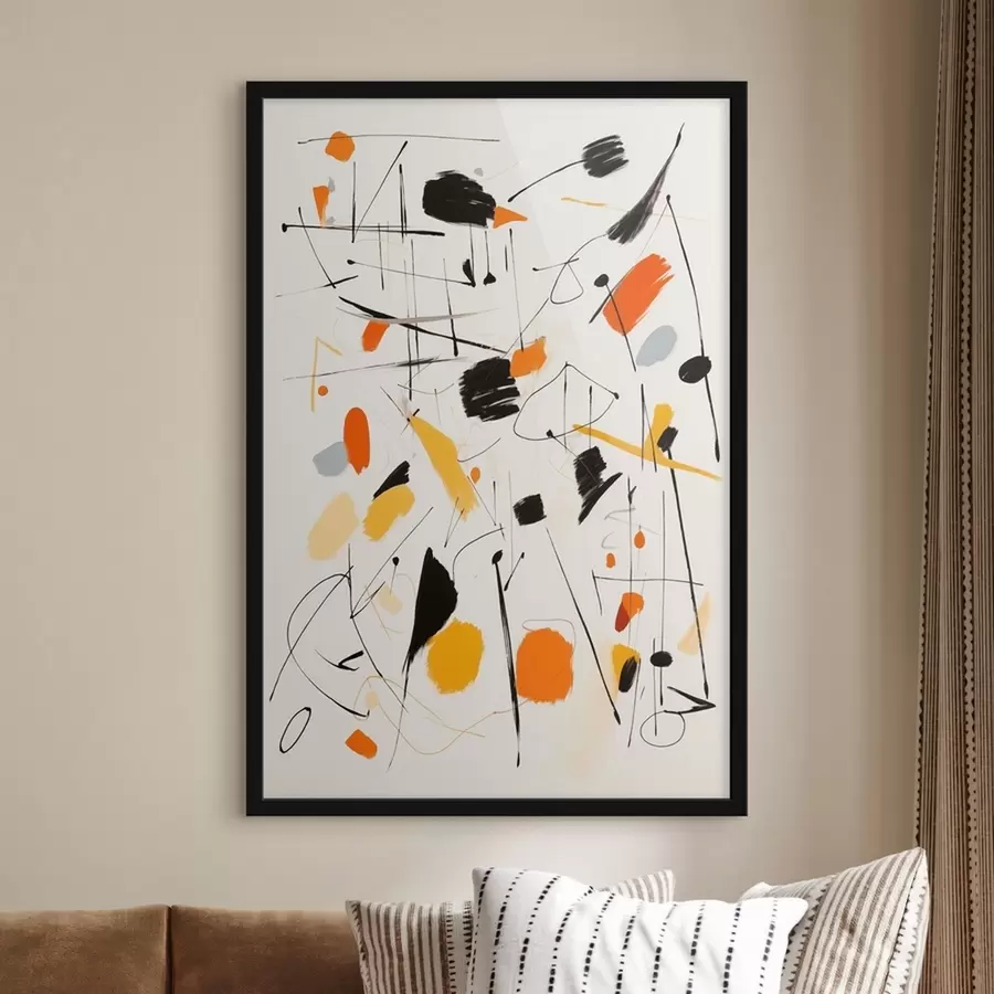 Papier peint photo Éclaboussures de peinture sur la toile f41596