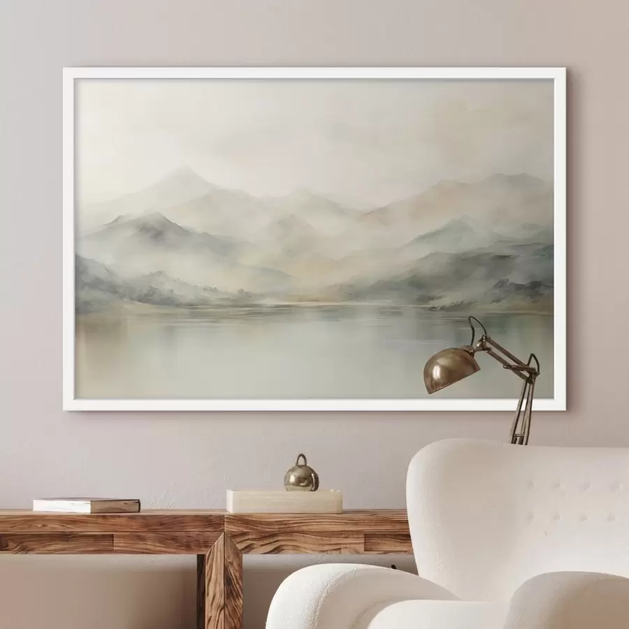Papier peint photo Montagnes en aquarelle f41600