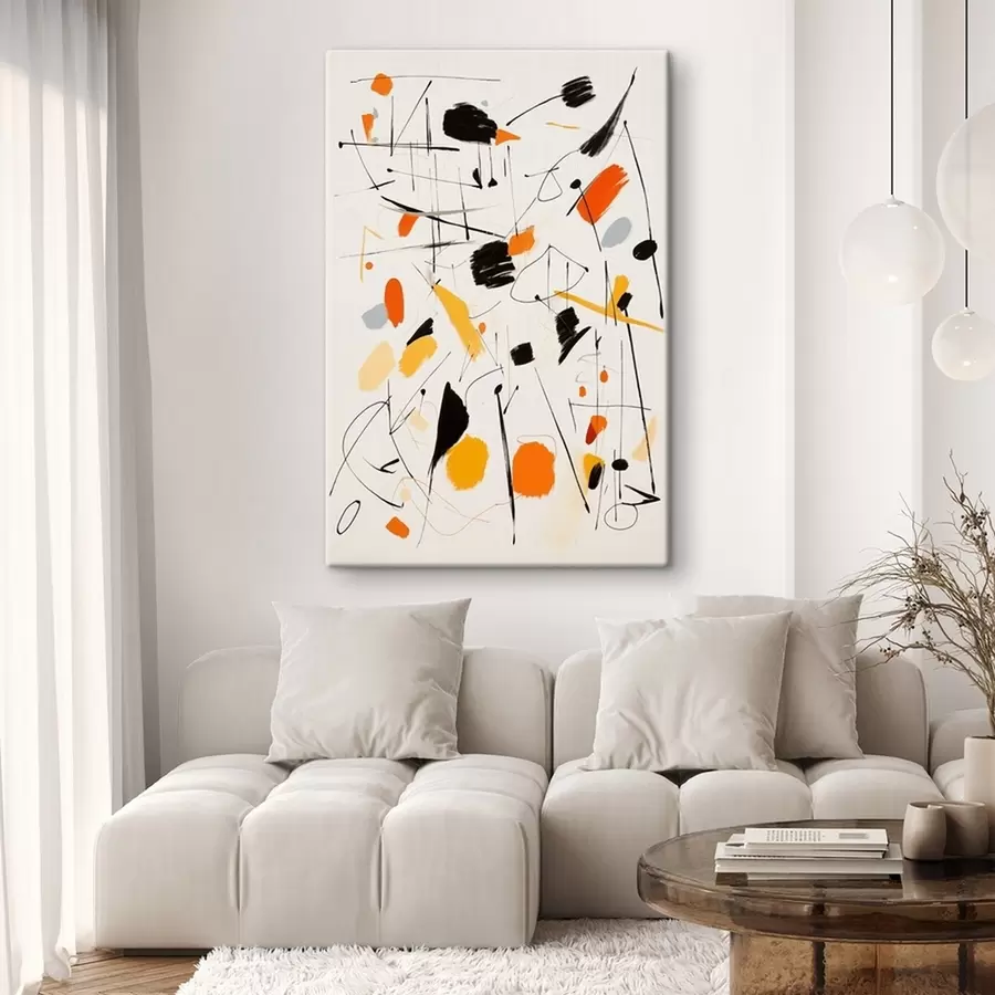  Peintures Éclaboussures de peinture sur la toile s41596