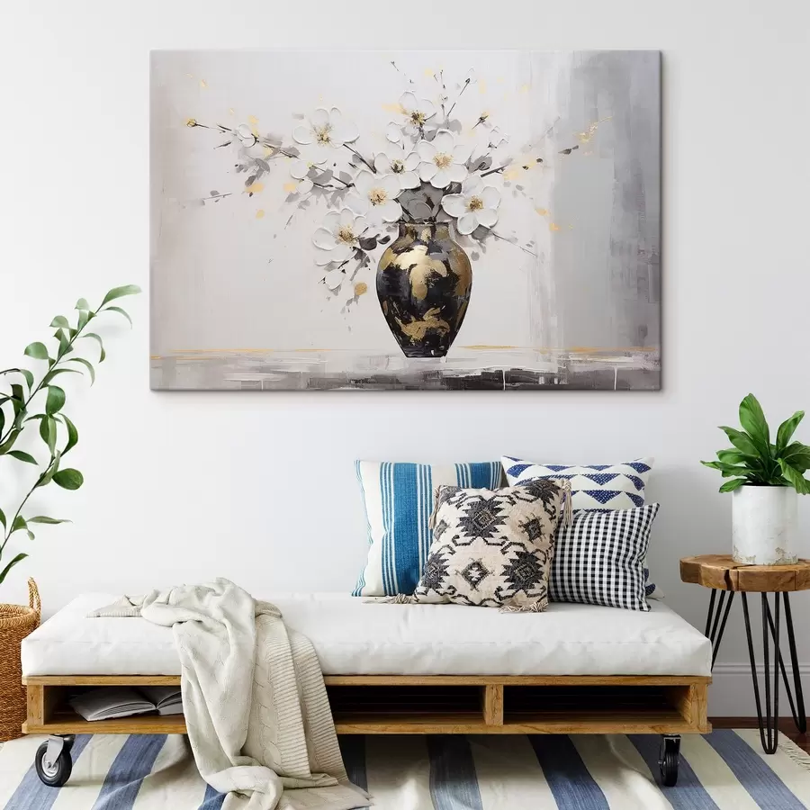  Peintures Fleurs dans un vase s41567