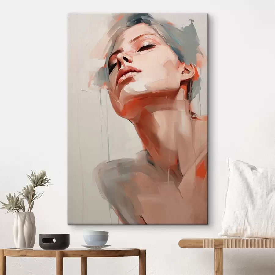  Peintures Portrait d'une jeune fille, imitation de peinture s41665