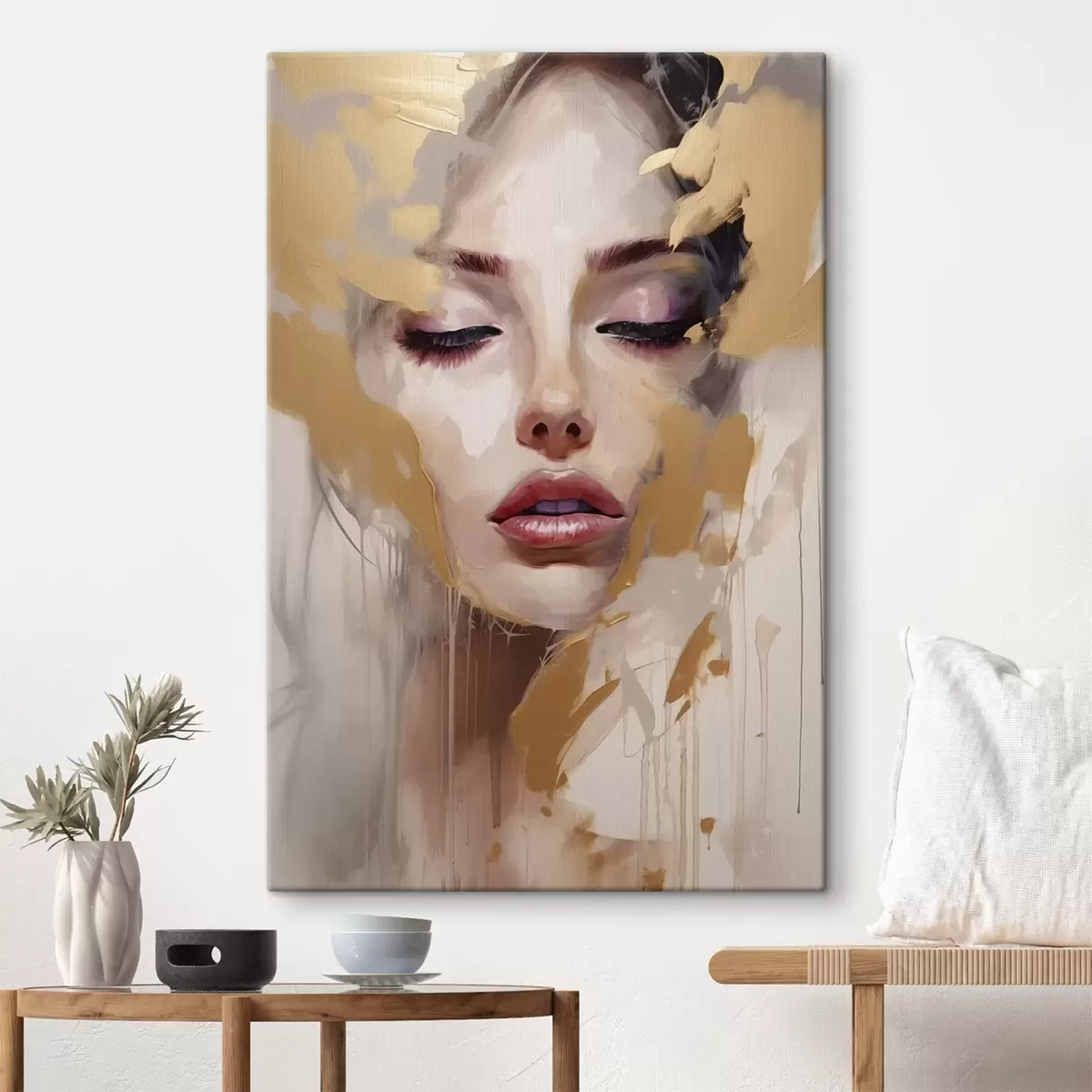  Peintures Portrait d'une jeune fille s41671