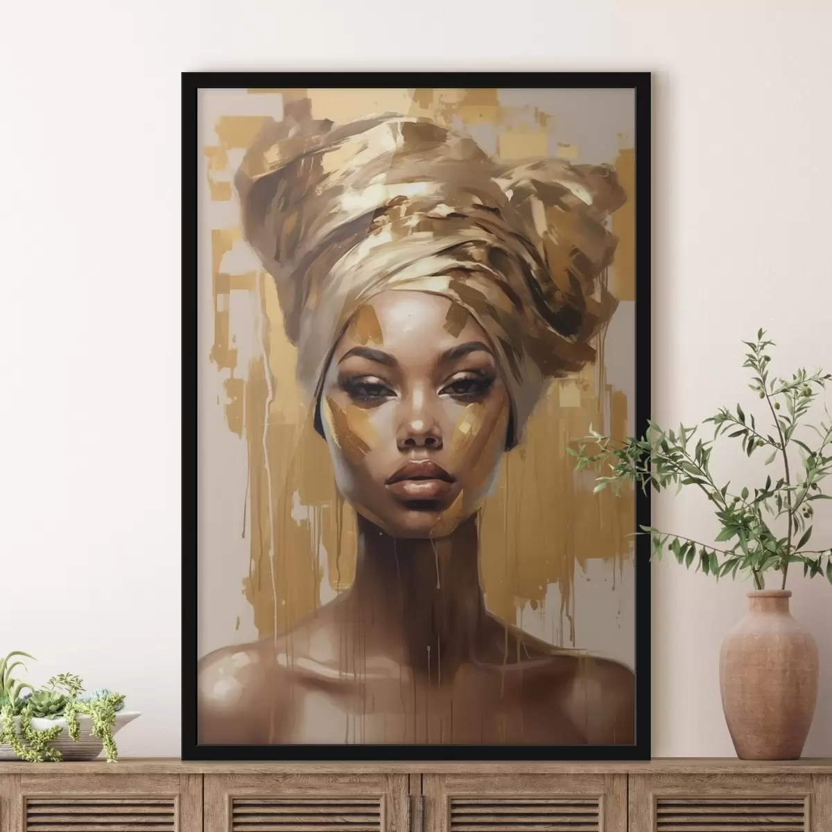 Affiche Portrait d'une jeune fille f41686