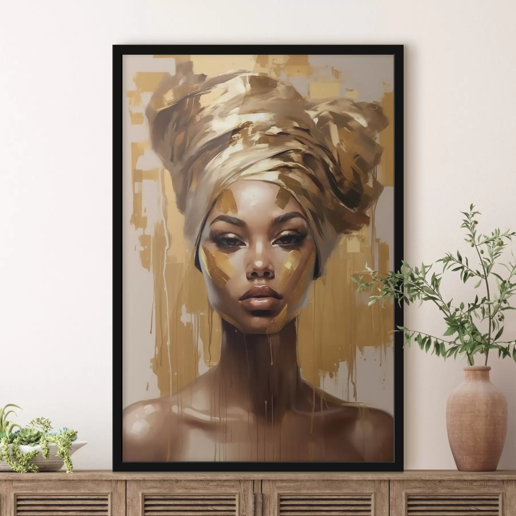 Fotobehang Portret van een meisje f41686