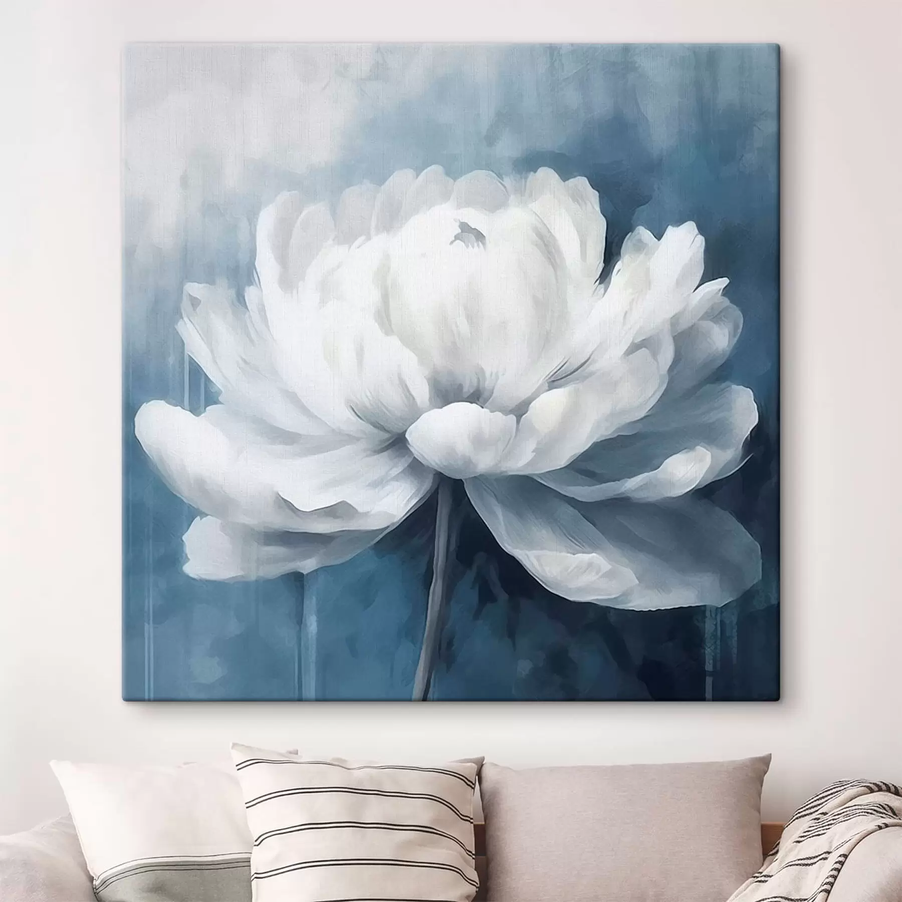  Schilderijen Witte pioenroos s41689