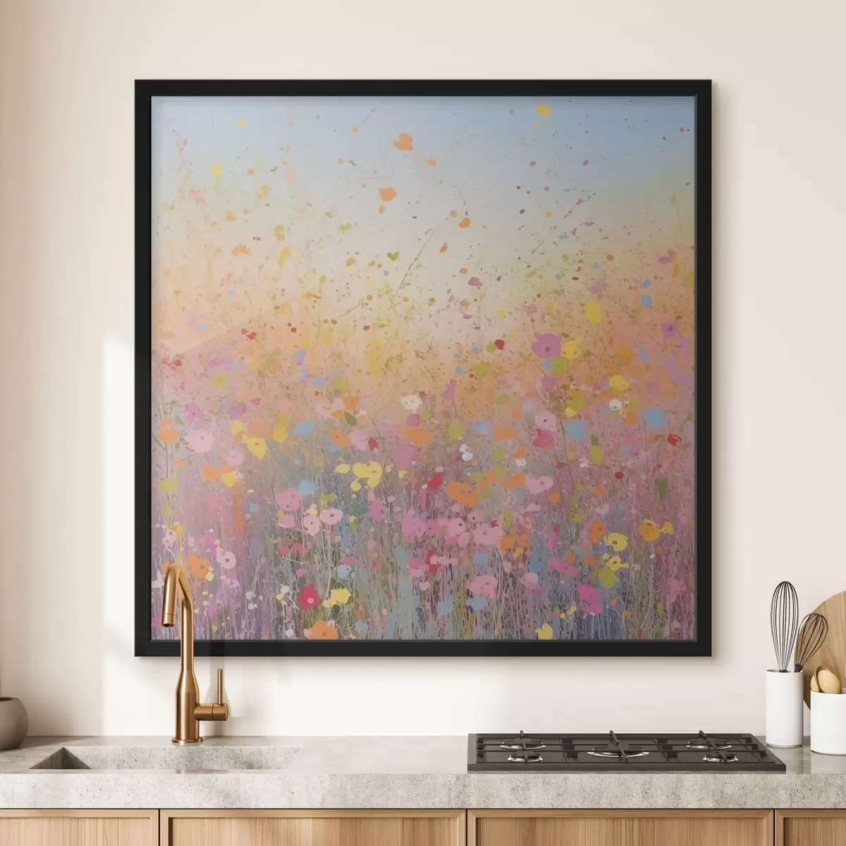 Affiche Fleurs colorées f41695