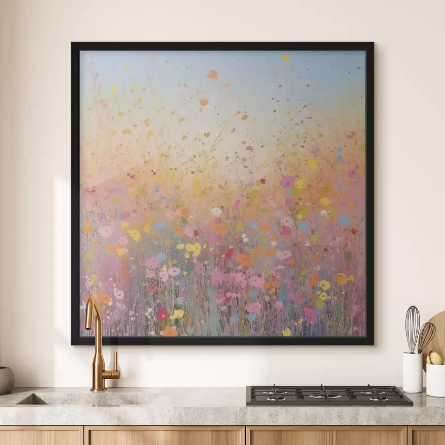 Papier peint photo Fleurs colorées f41695