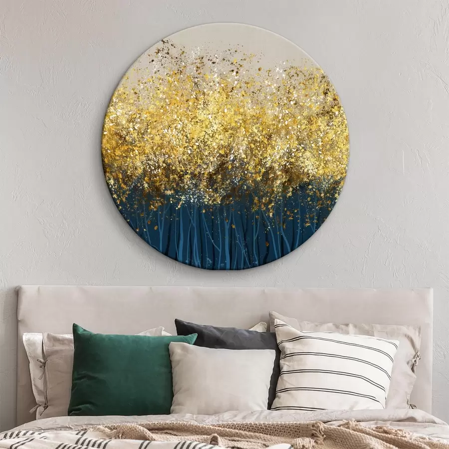  Peintures Arbres aux feuilles d'automne r01893