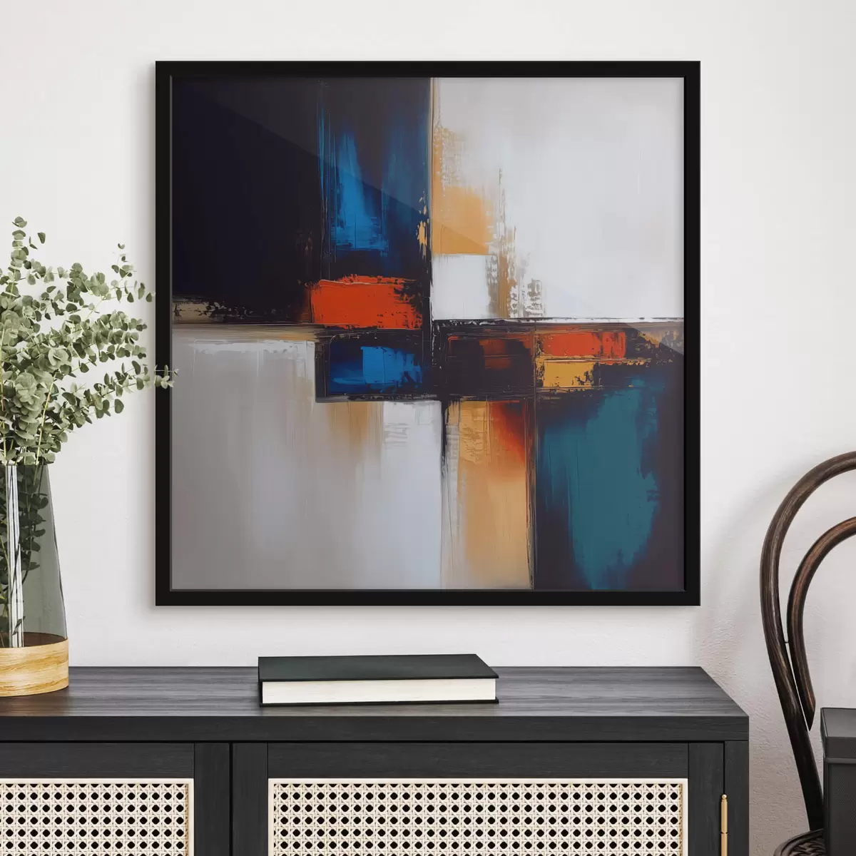 Poster Veelkleurige abstractie f41650