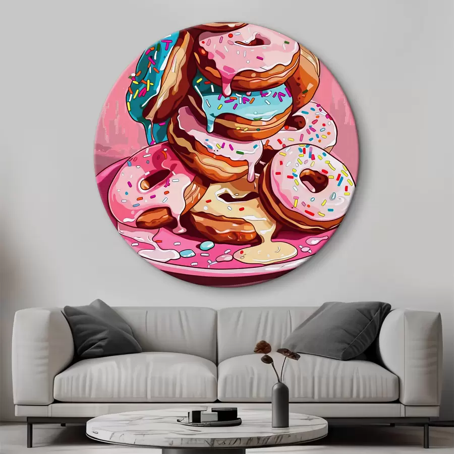 Schilderijen Donuts r39043