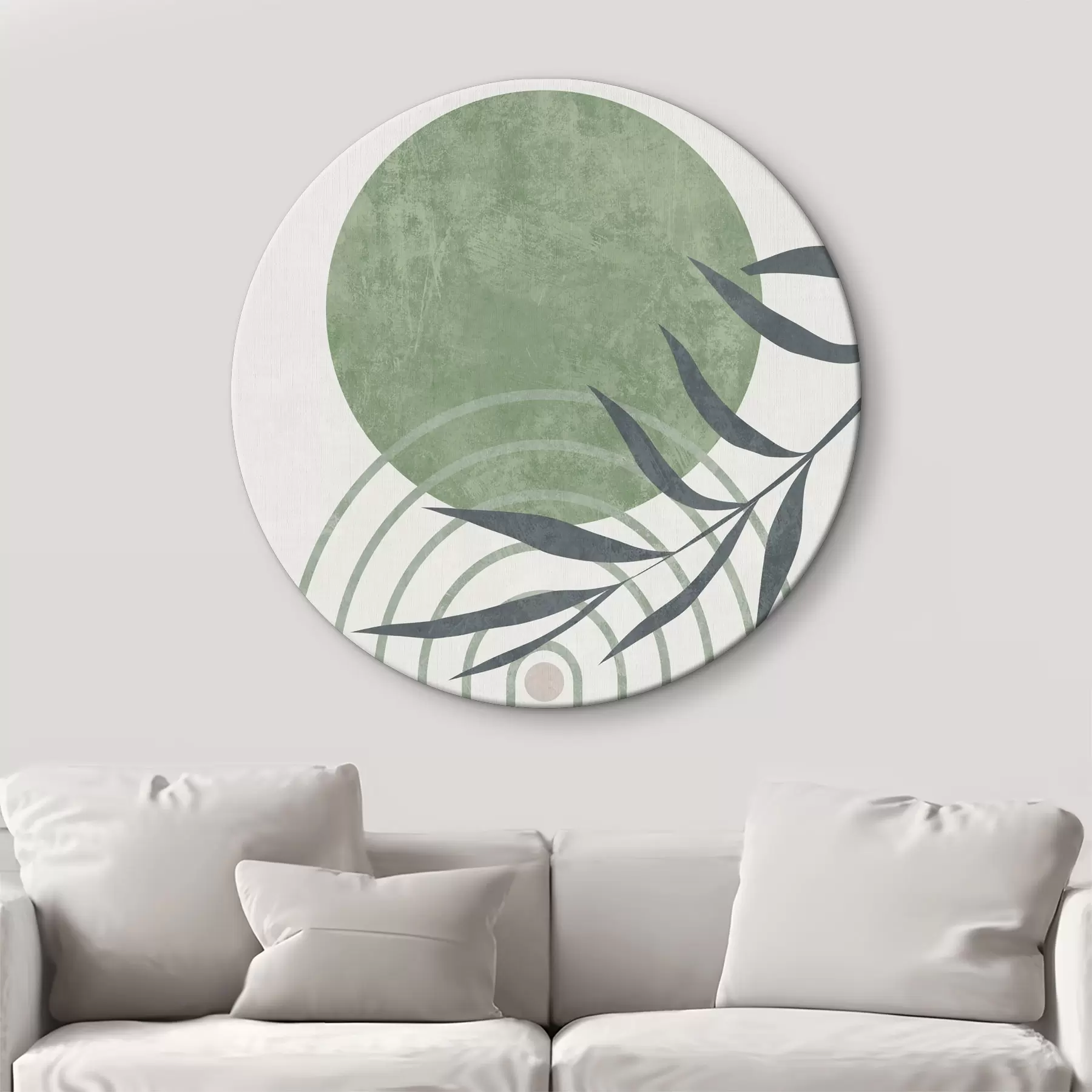  Schilderijen Abstracte booglijn en cirkel geometrie is een moderne trend. r36421